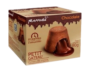 Petit Gâteau Chocolate 80g individual