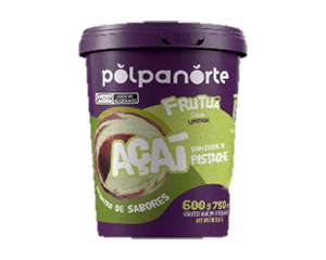 Açaí com Pistache 750ml (600g)