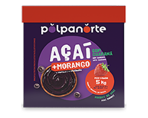 Açaí com Morango Caixa 5kg