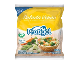 Salada Verão 300g (brócolis, couve-flor, cenoura e vagem)