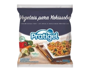 Vegetais para Yakissoba 300g (brócolis, couve-flor, cenoura, pimentão e cebola)