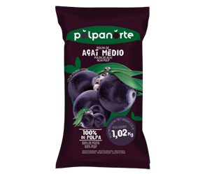 Polpa de Açaí Médio (cx 12,24kg)