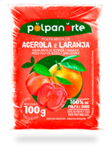 Polpa de Acerola com Laranja (10un x 100g)