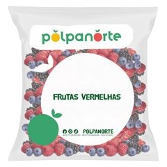 Frutas Vermelhas com Mirtilo Polpanorte 1,02 KG