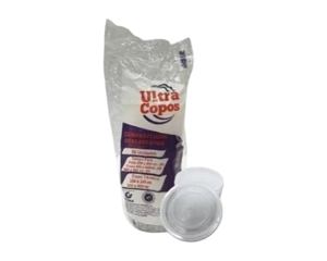Tampa cega para copos Ultra 250ml / 330ml pct 50un