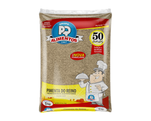 Pimenta do Reino em Pó Feculada 1kg