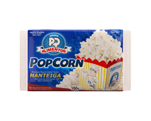 Pipoca Microondas Manteiga 100g