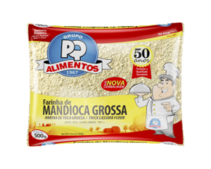 Farinha de Mandioca Grossa 500g