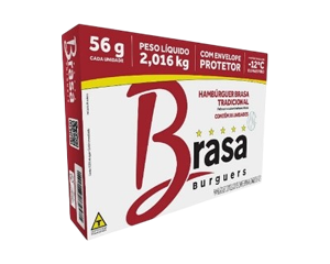 Hambúrguer Tradicional 56g com 36 unidades