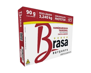 Hambúrguer Tradicional 90g com 36 unidades