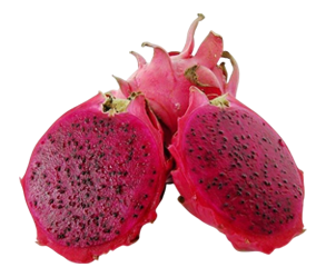 Pitaya Rosa Fruta (10un x 100 gramas)